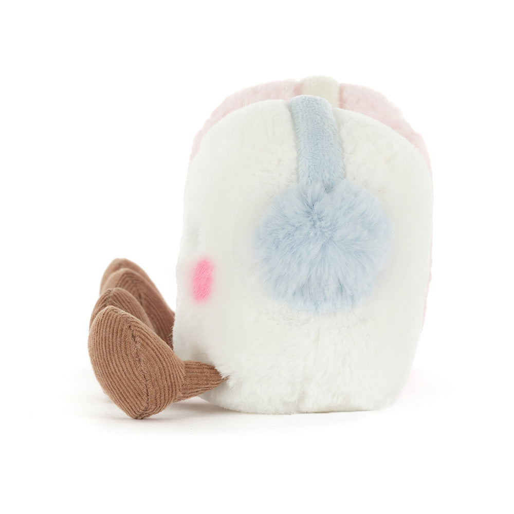 Amuseables Toastie Pink & White Marshmallows Plush