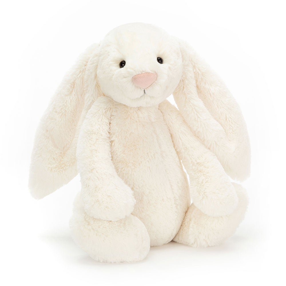 Bashful Large Cream Bunny Plush