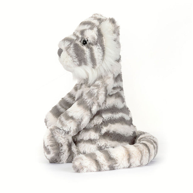 Bashful Snow Tiger Plush