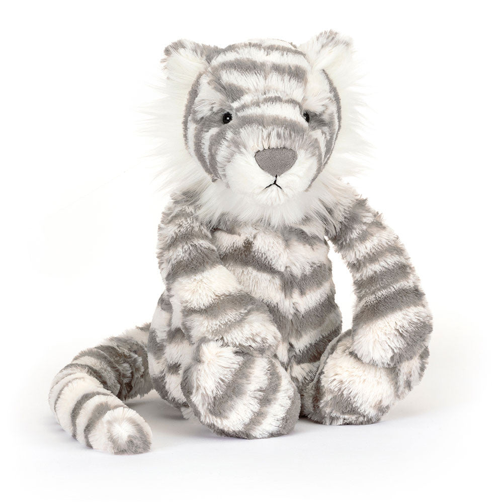 Bashful Snow Tiger Plush