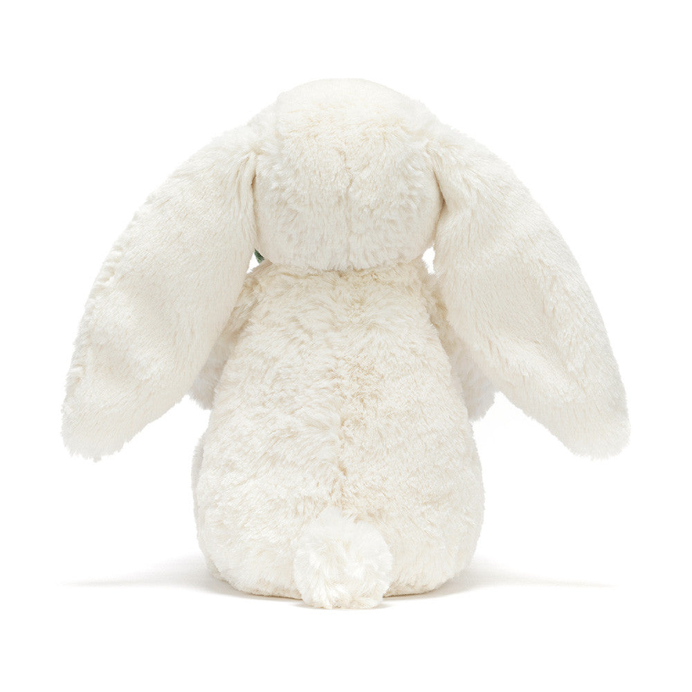Bashful Cream Bunny with Plant Plush