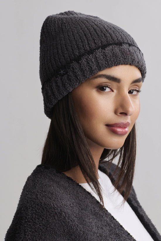 CozyChic Ribbed Blanket Stitch Beanie