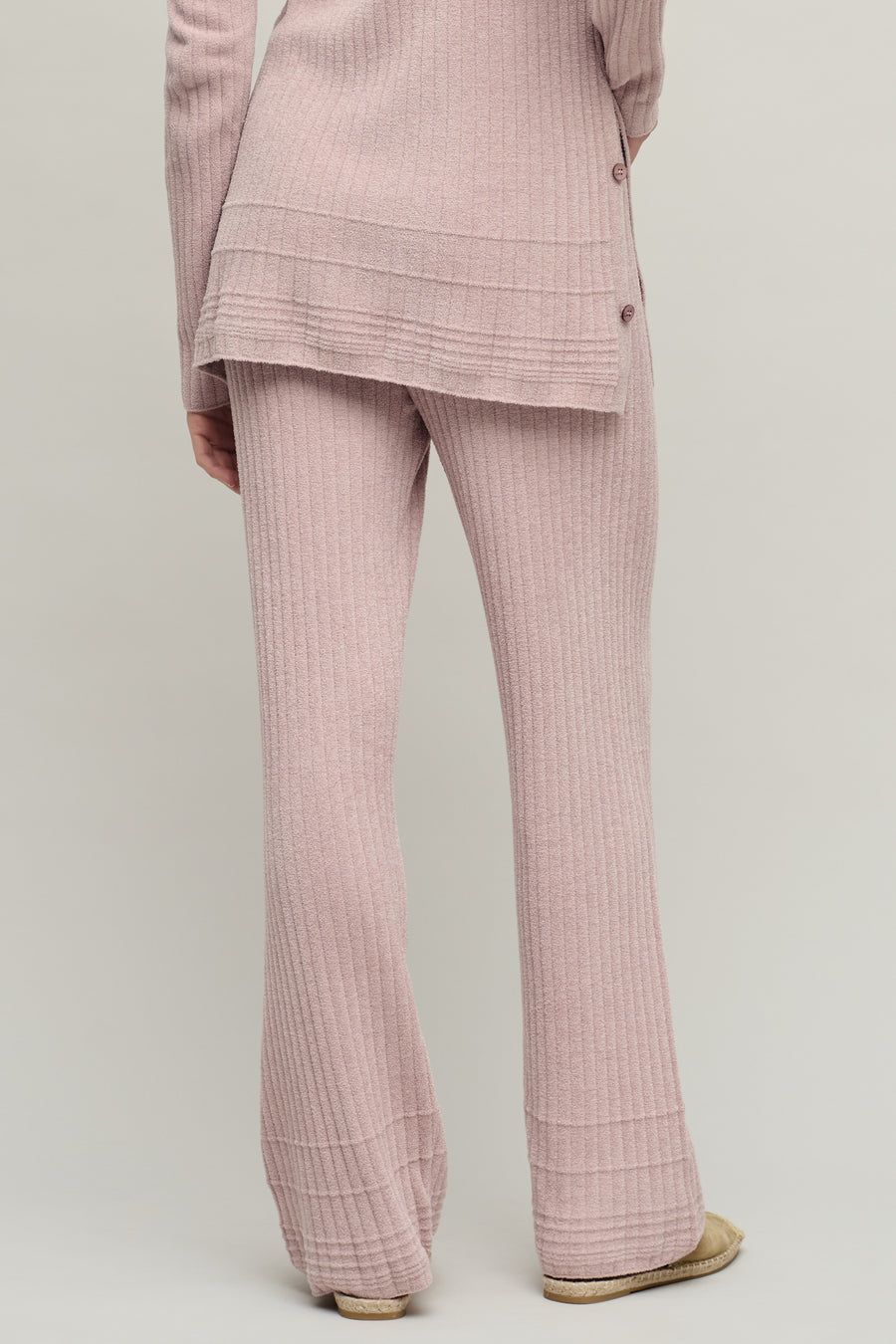 CozyChic Ultra Lite Textured Hem Rib Pant