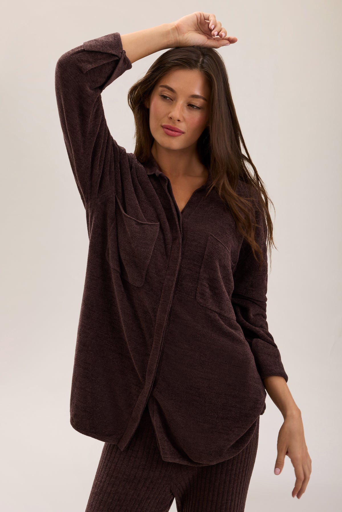CozyChic Ultra Lite Patch Pocket Shacket