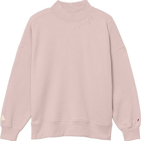 Share Joy Mock Neck Sweater