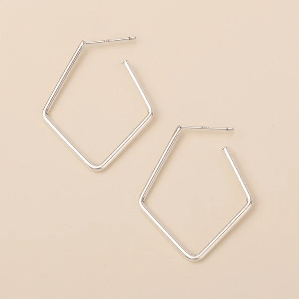 Orion Diamond Hoop Earring