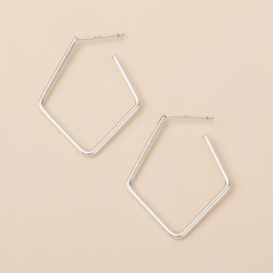 Orion Diamond Hoop Earring