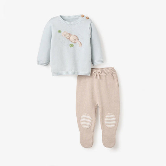 Otter Lake Sweater and Footed Pant Set