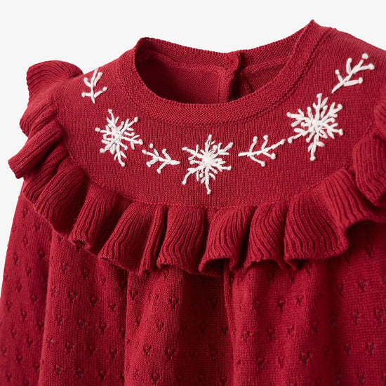 Snowflake Dress with Bloomers