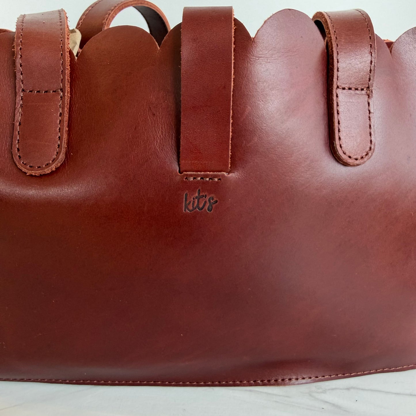 Midsize Scallop Handbag