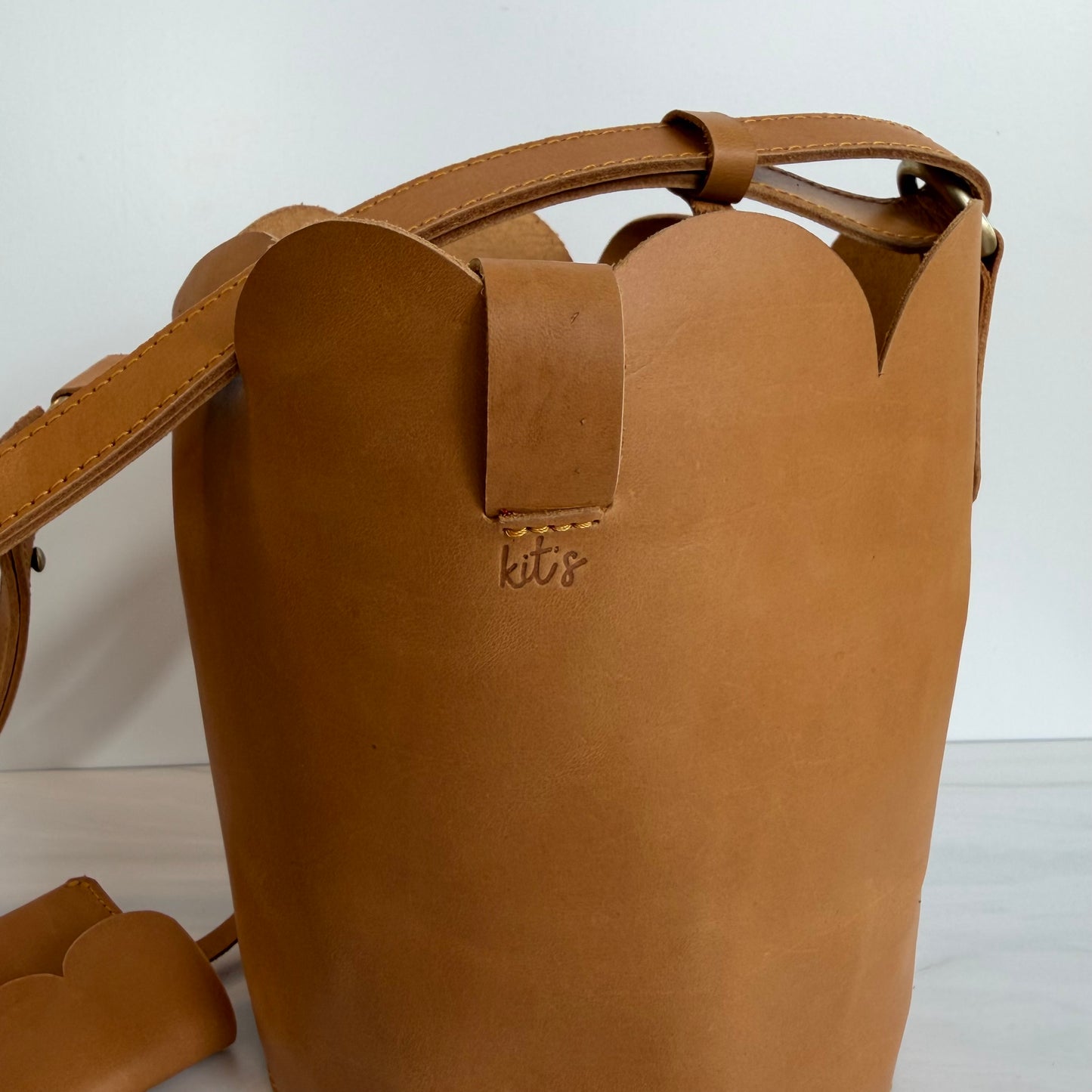 Scallop Bucket Bag