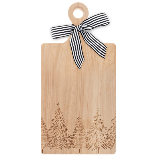 Holiday Etched Cutting Board