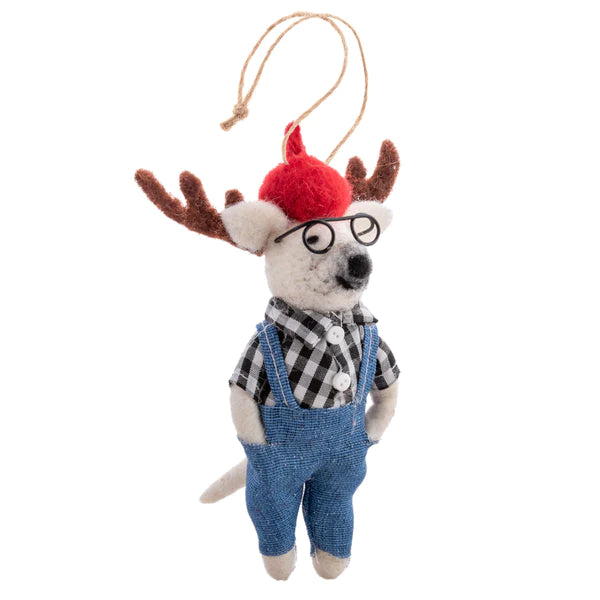 Woodland Hipster Ornaments