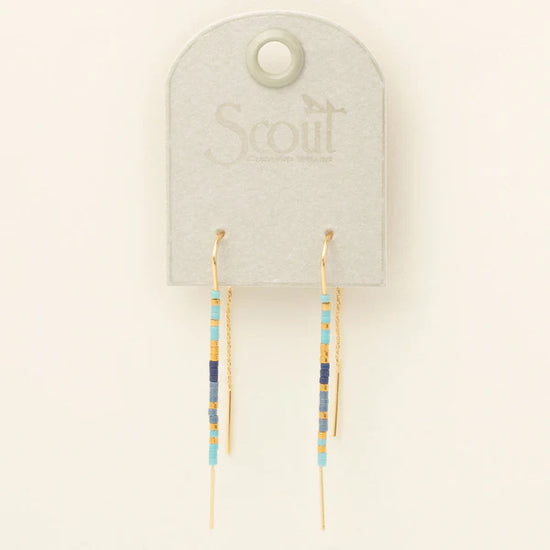 Chromacolor Miyuki Thread Earring