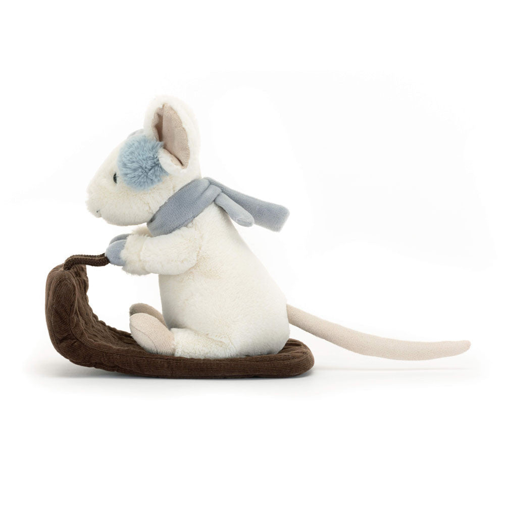 Merry Mouse Sleighing Plush