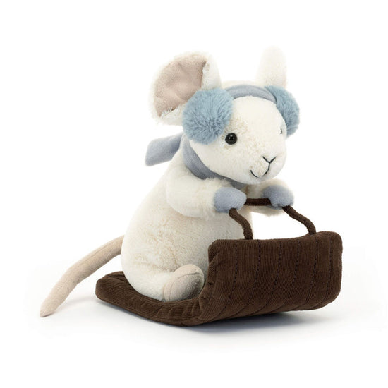 Merry Mouse Sleighing Plush