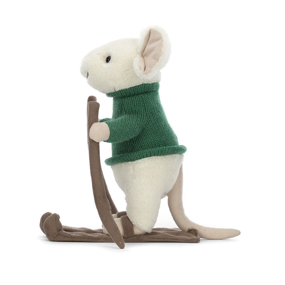 Merry Mouse Skiing Plush