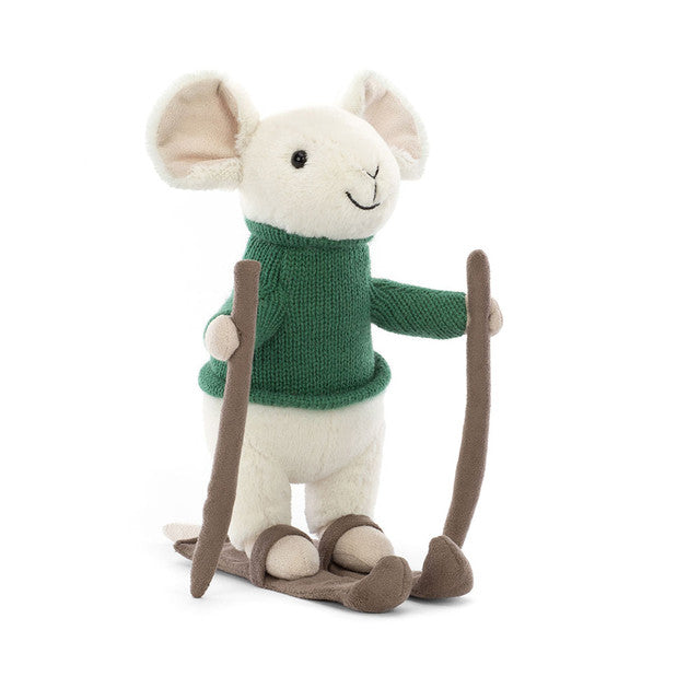 Merry Mouse Skiing Plush