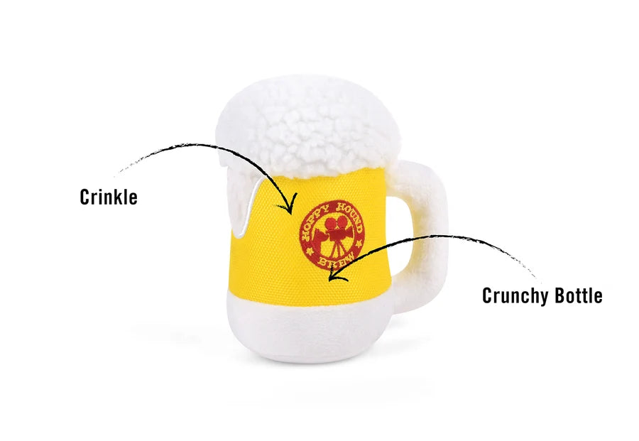 Hoppy Hound Brew Dog Toy