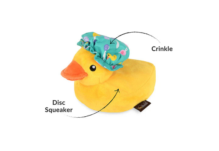 Bubbles the Duck Dog Toy