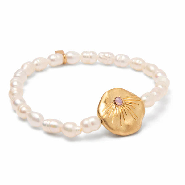 Pearl Affirmation Bracelet