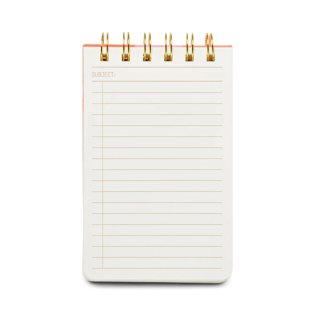 Rainbow Check Twin Wire Notepad