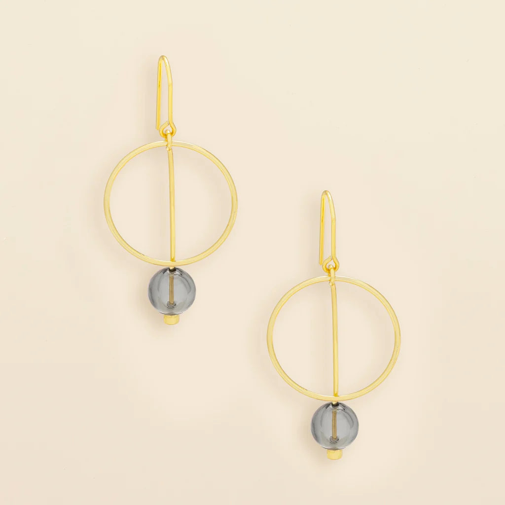 Refined Glass Earrings