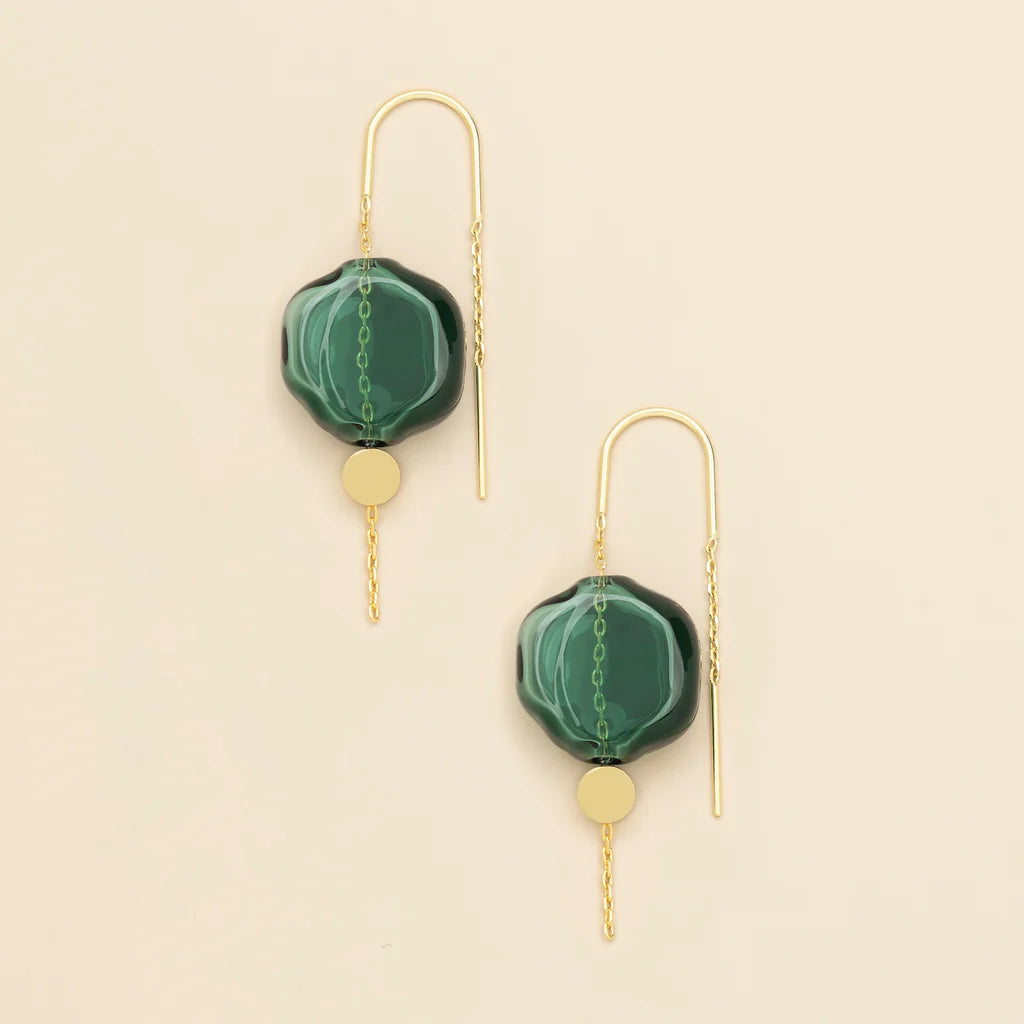 Refined Glass Earrings