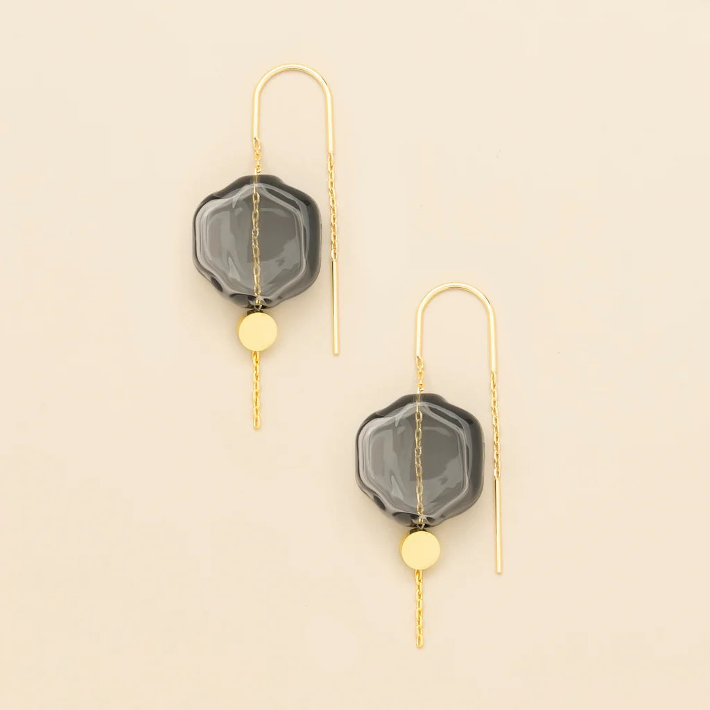 Refined Glass Earrings