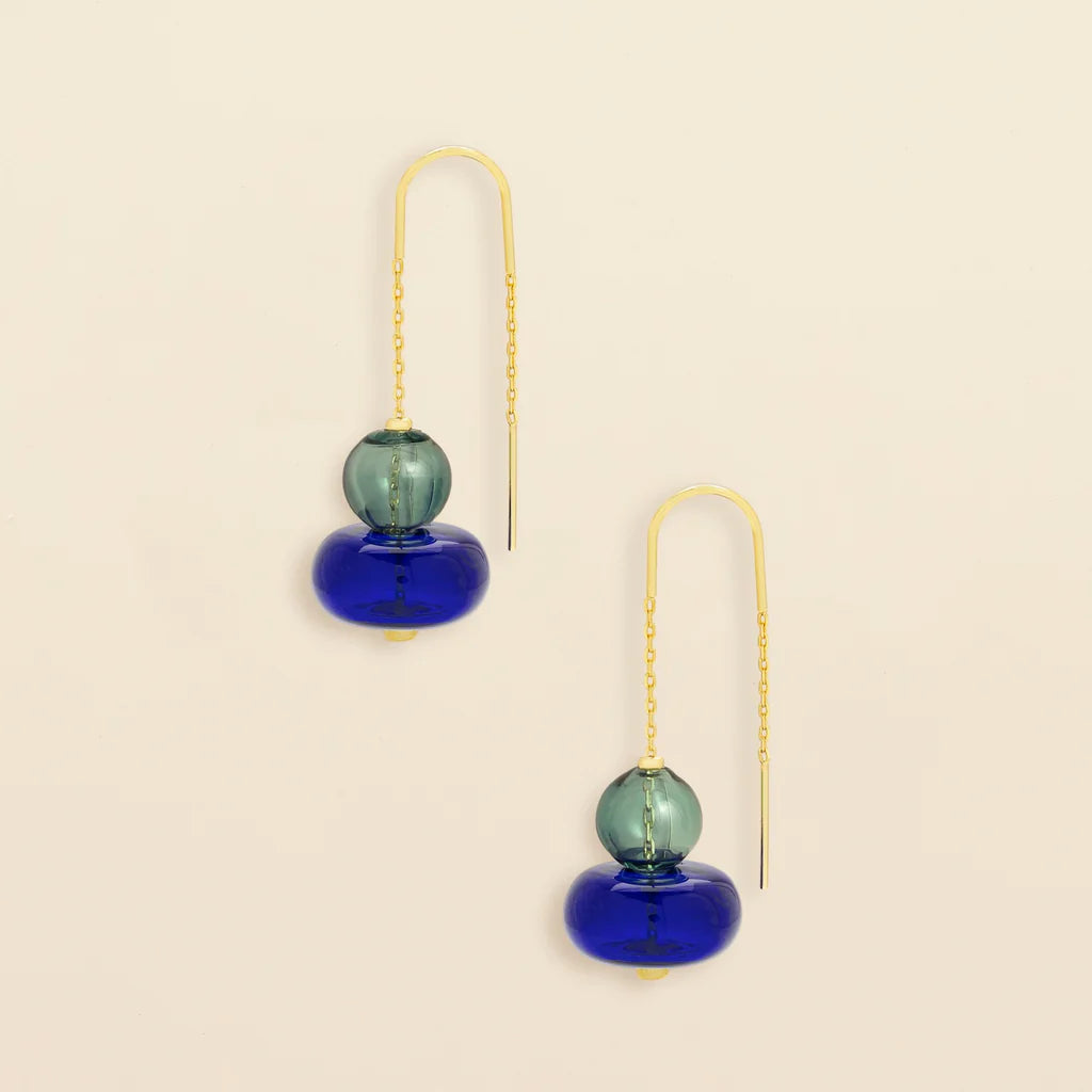 Refined Glass Earrings