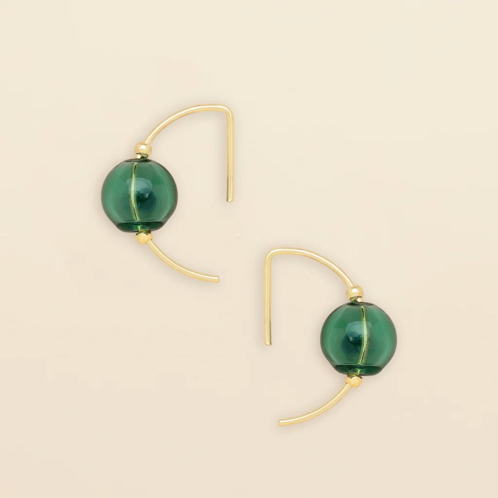 Refined Glass Earrings