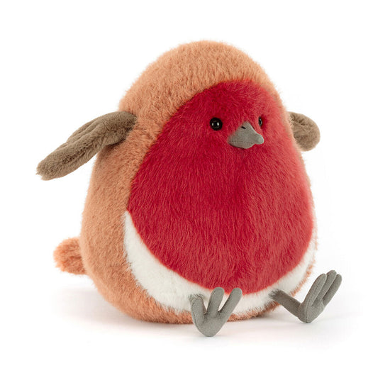Plum Robin Plush