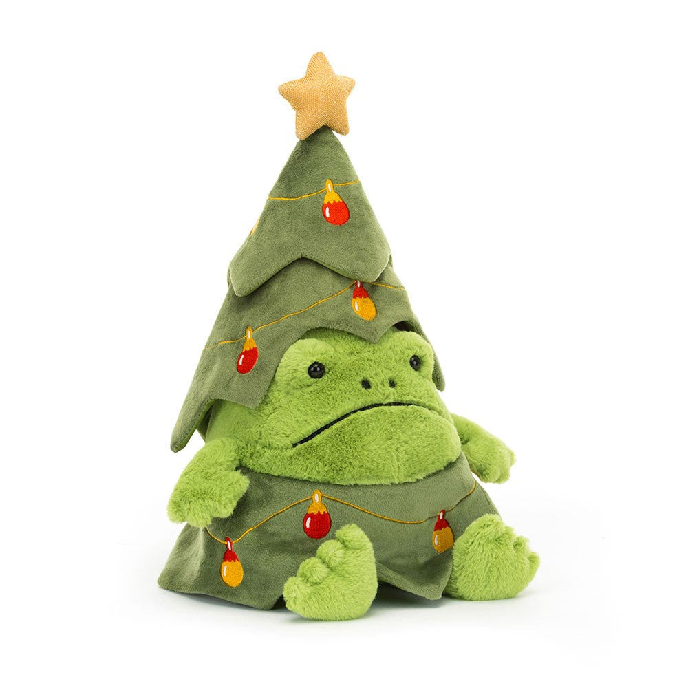 Christmas Tree Ricky Rain Frog Plush