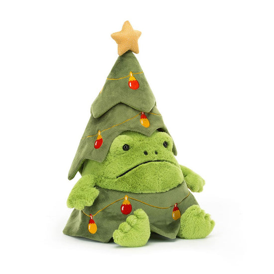 Christmas Tree Ricky Rain Frog Plush