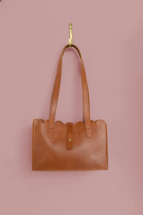Midsize Scallop Handbag
