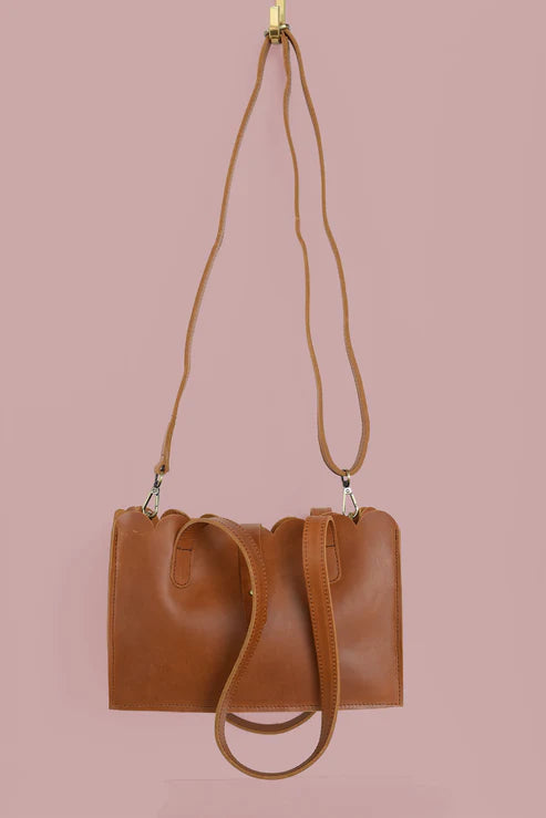 Midsize Scallop Handbag