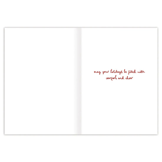 Animals in Stockings Holiday Card