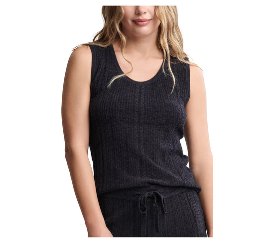 CozyChic Ultra Lite Cable Knit Tank