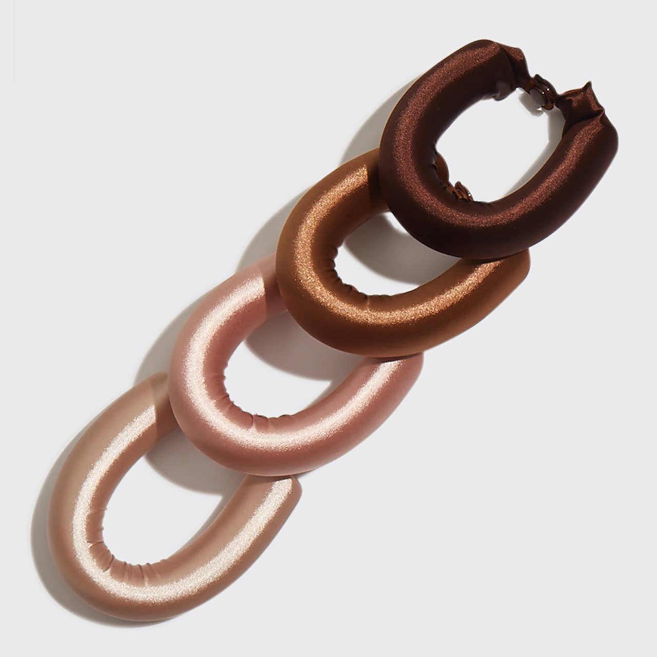 Satin Jumbo Heatless Curling Rods Set