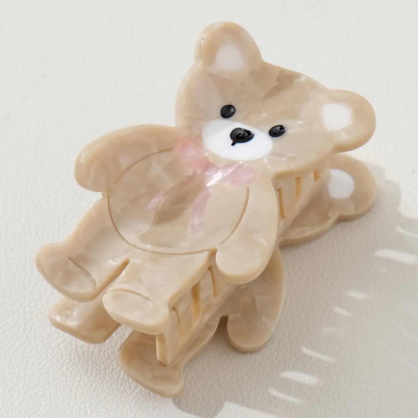 Teddy Bear Claw Clip
