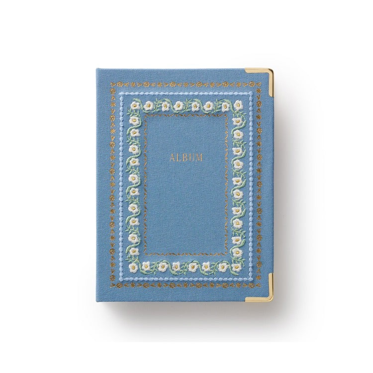 Delphine Embroidered Small Photo Album
