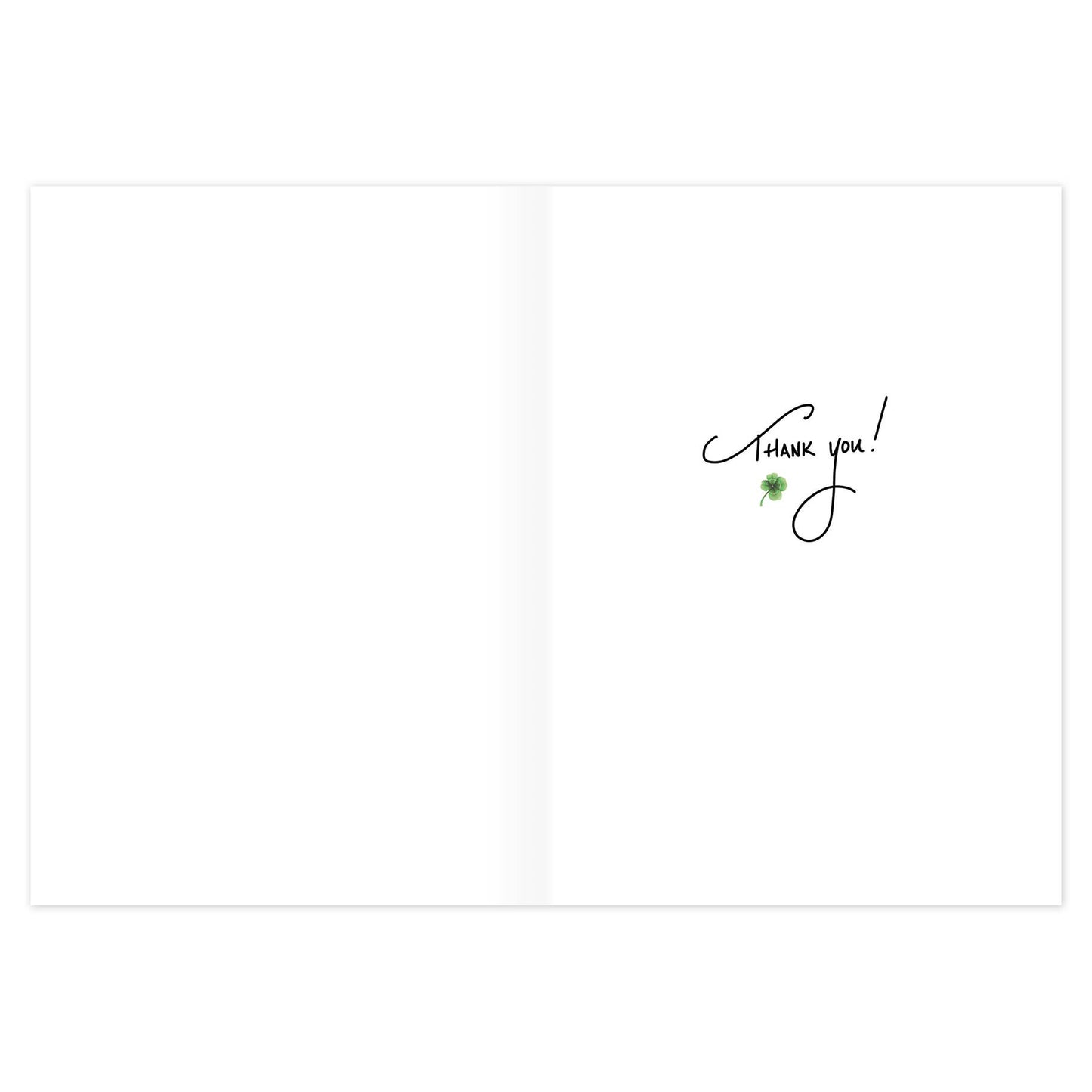Lucky To Have You Thank You Card