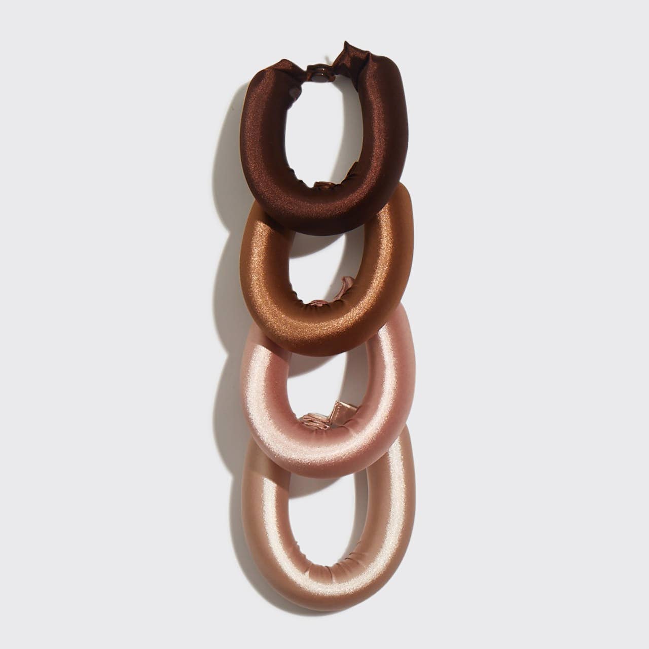 Satin Jumbo Heatless Curling Rods Set