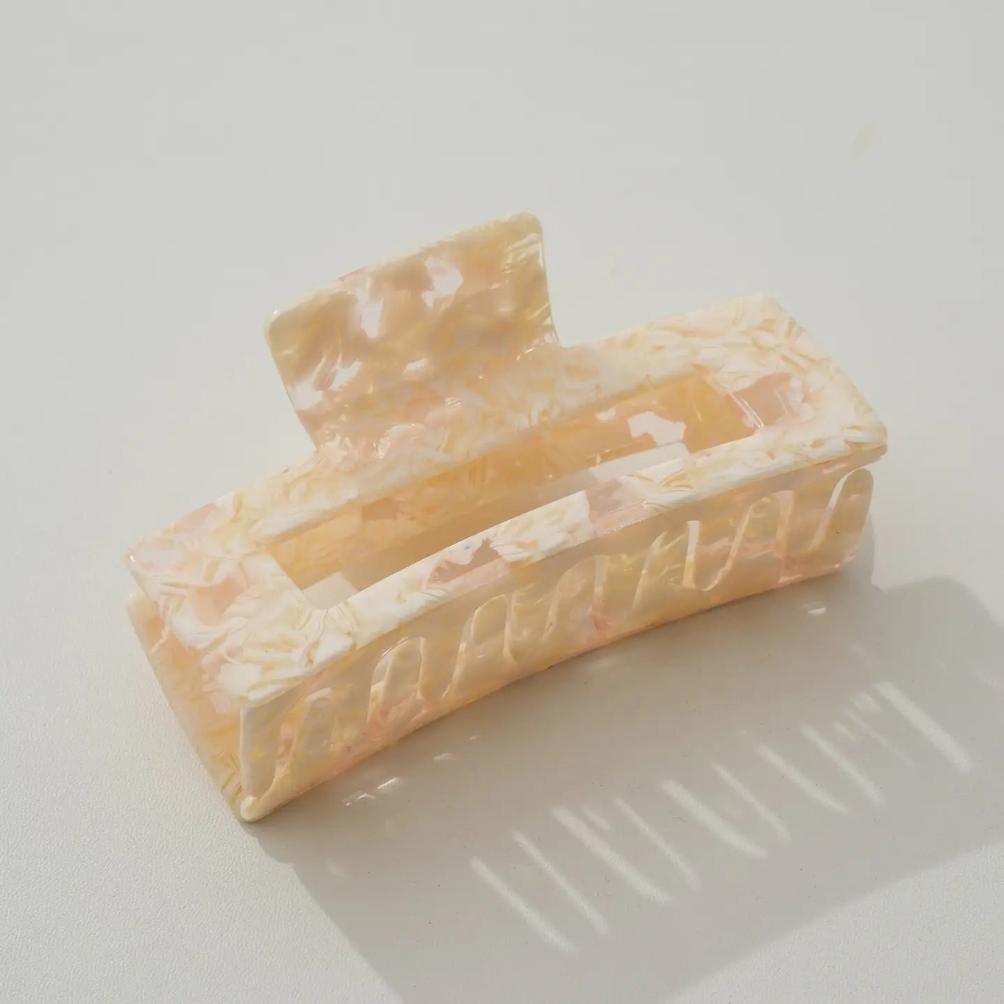 Peach Blossom Large Claw Clip