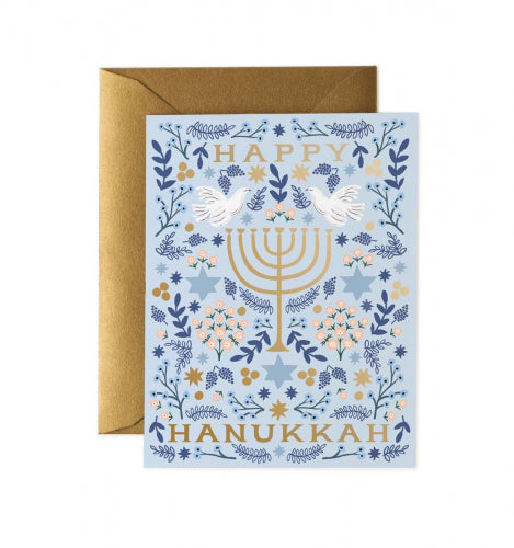 Hanukkah Menorah Cards Boxed Set