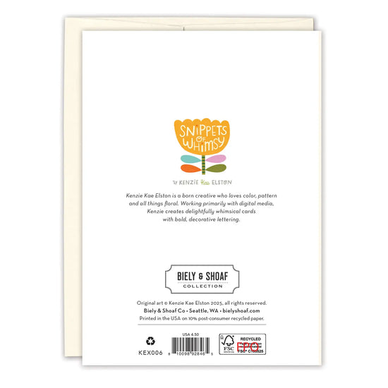 Santa Trimming Tree Holiday Card