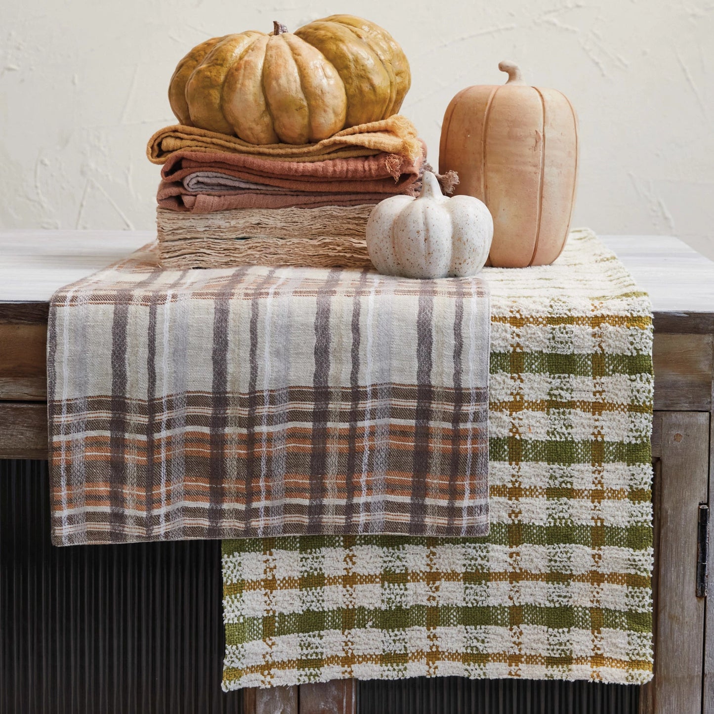 Woven Cotton Table Runner