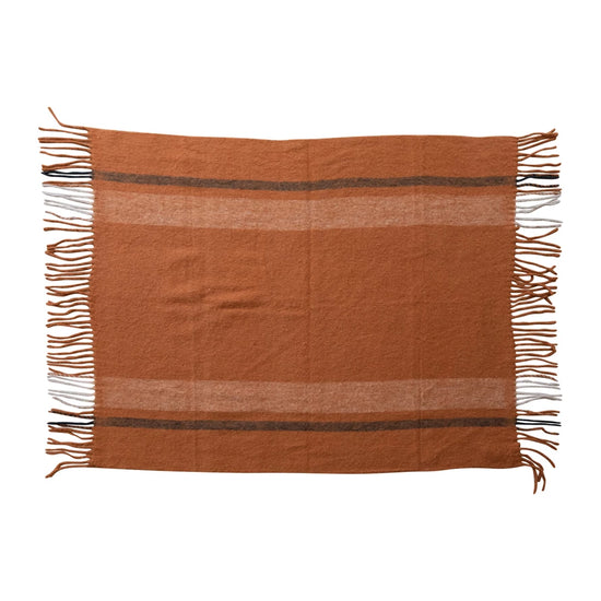 Fall Acrylic & Wool Throw