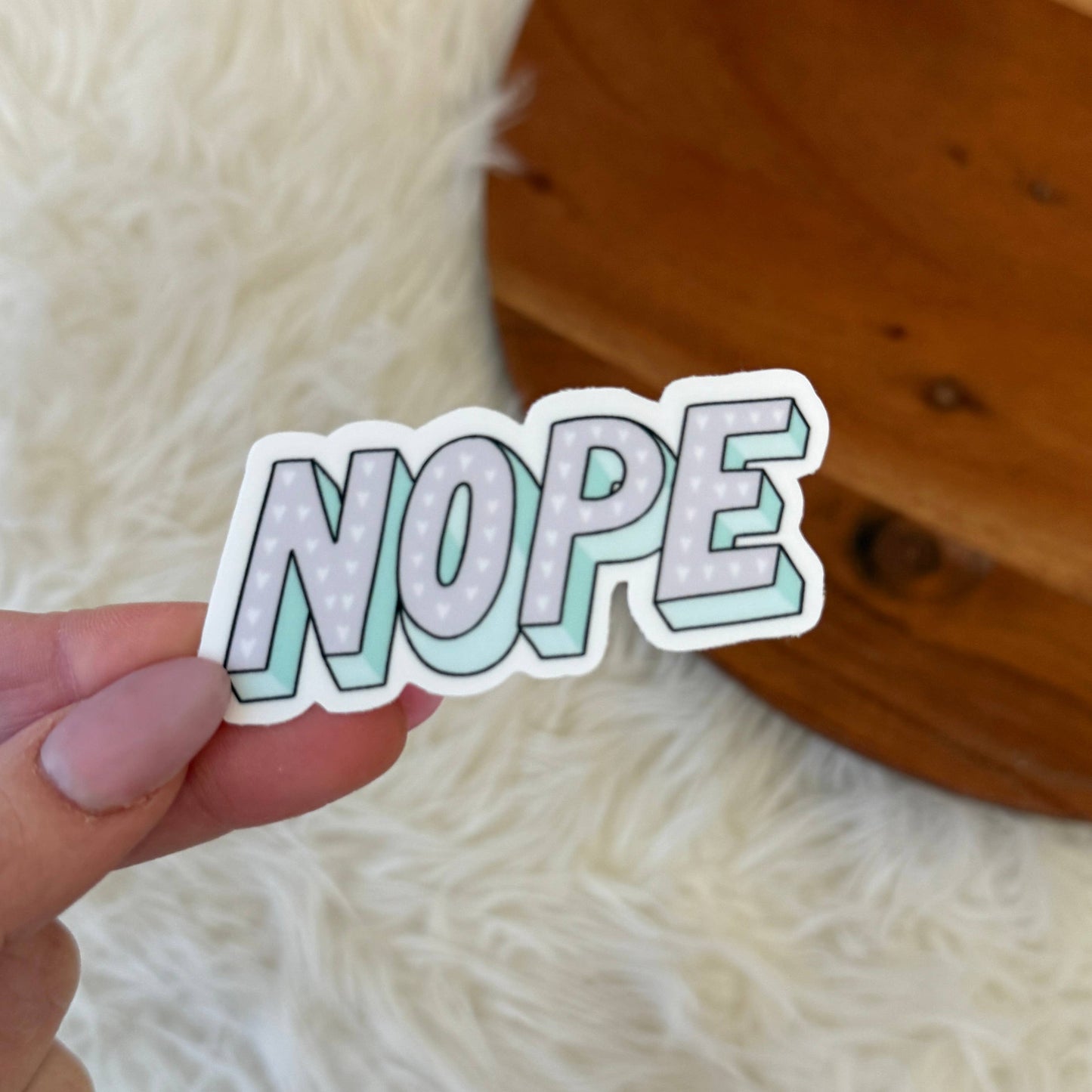 Nope Sticker