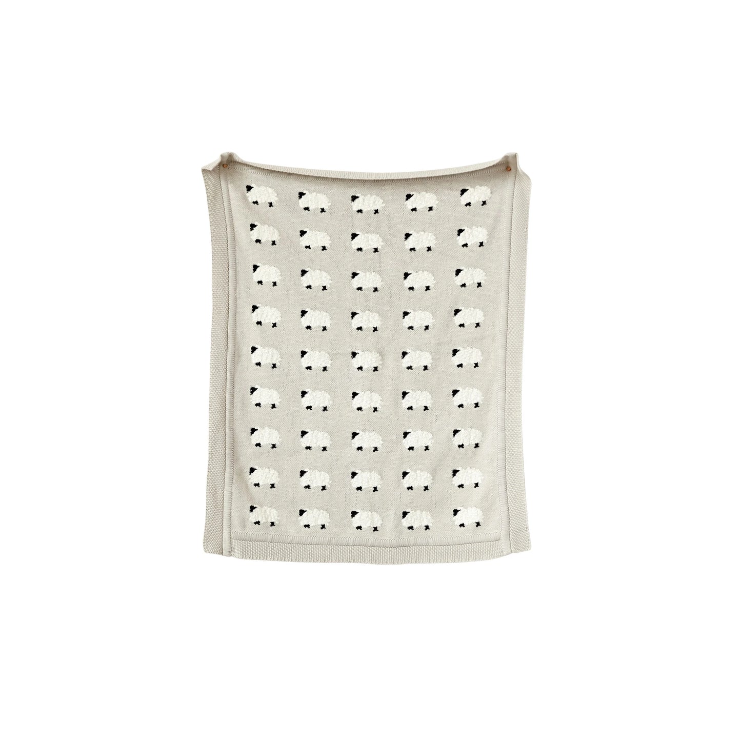 Cotton Knit Baby Blanket